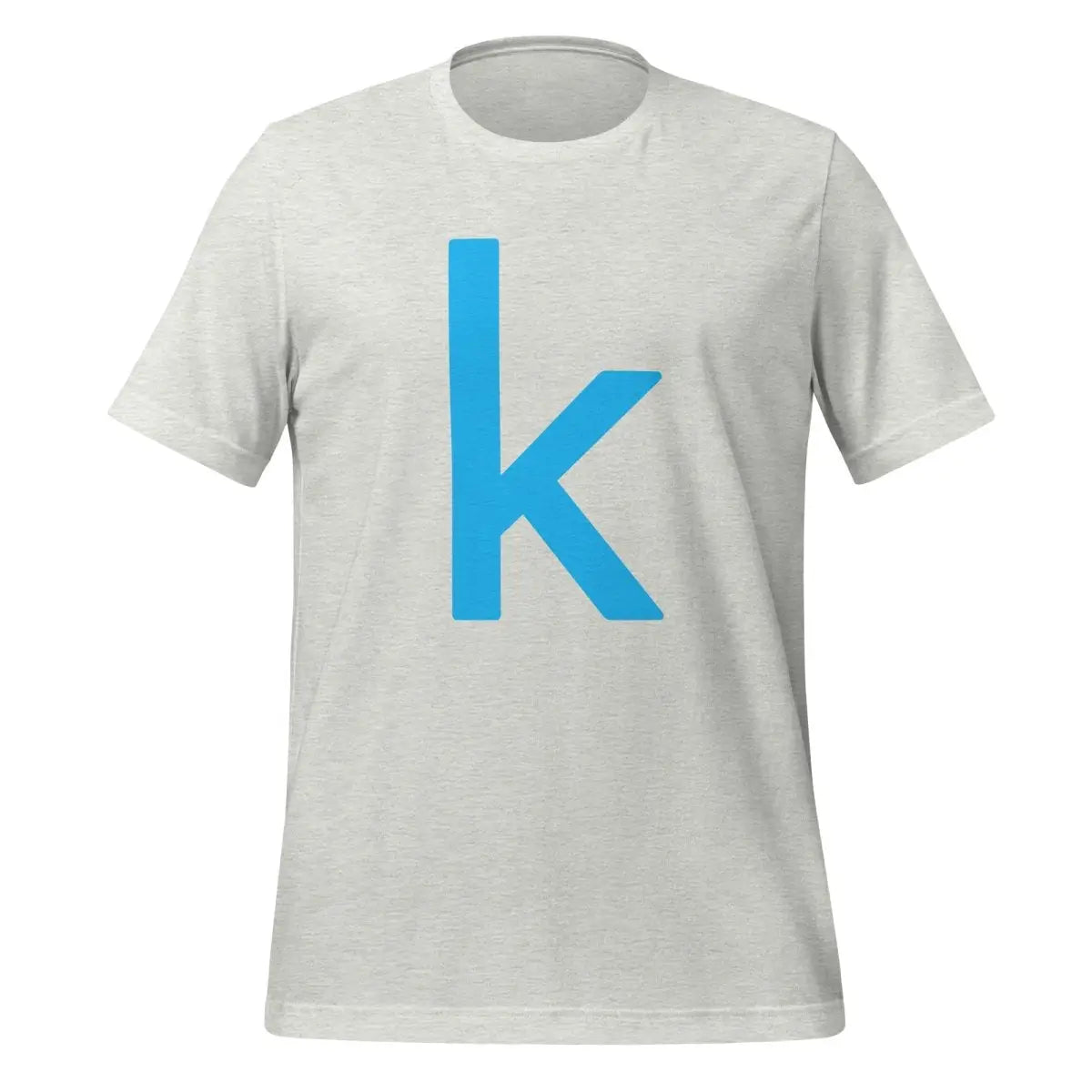 Kaggle Icon T-Shirt (unisex) - Ash / M