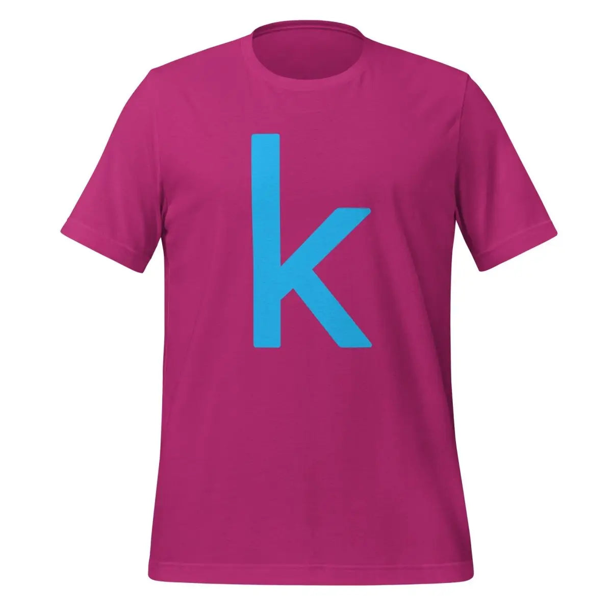 Kaggle Icon T-Shirt (unisex) - Berry / M