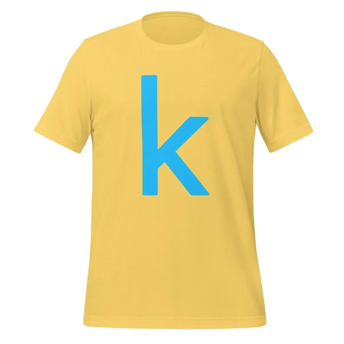 Kaggle Icon T-Shirt (unisex) - Yellow / M