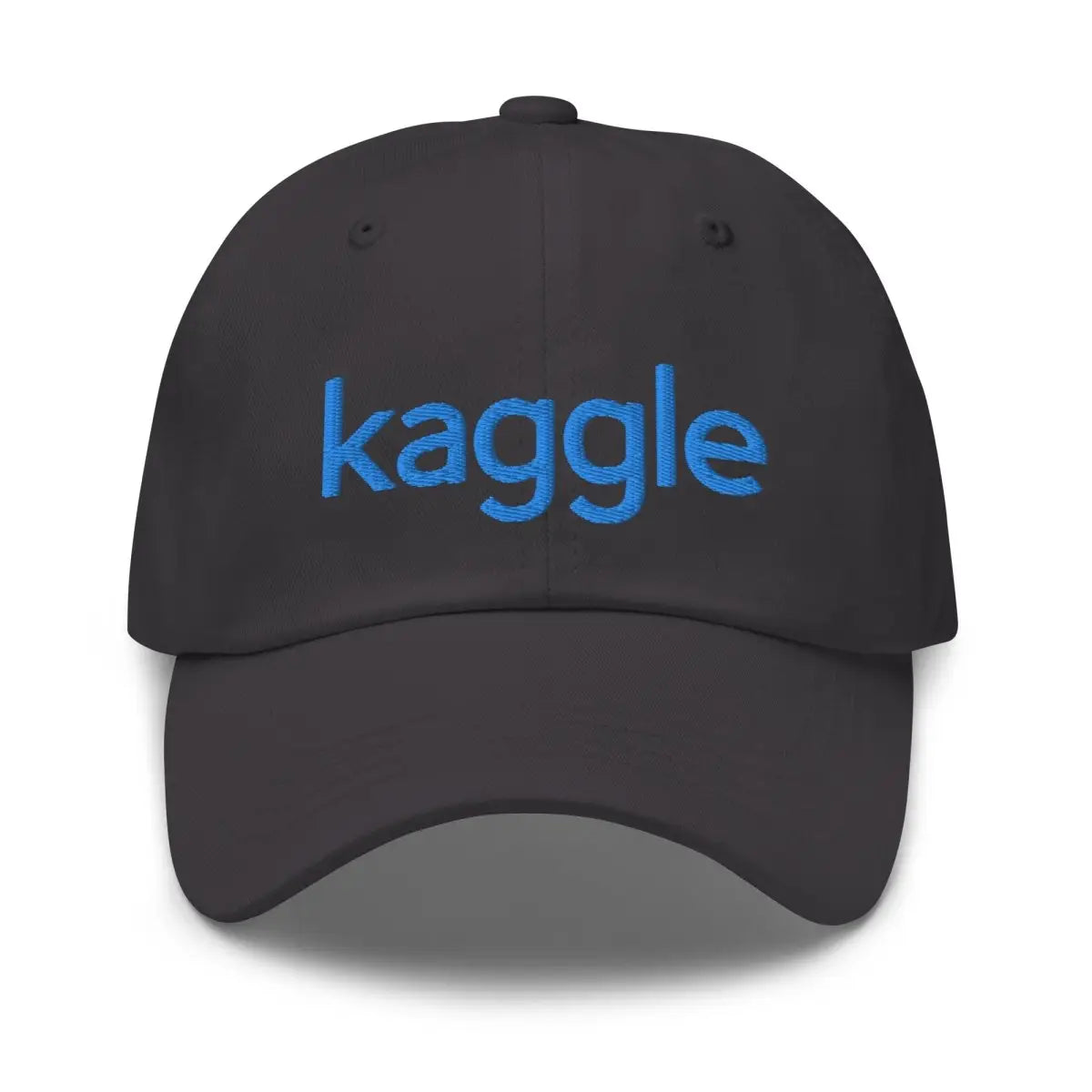 Kaggle Logo Cap - Dark Grey