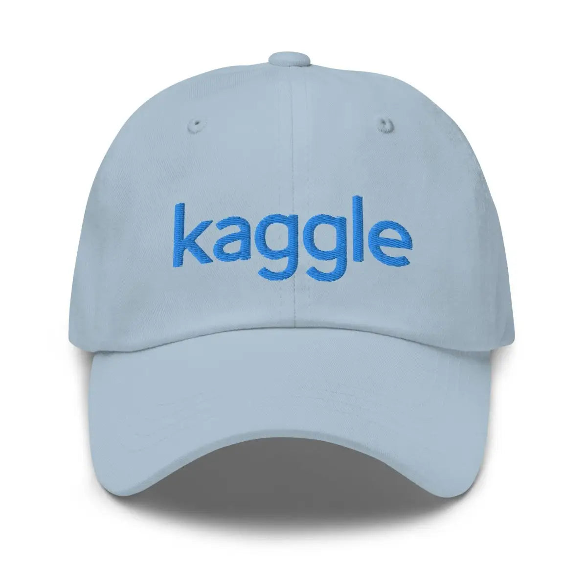 Kaggle Logo Cap - Light Blue