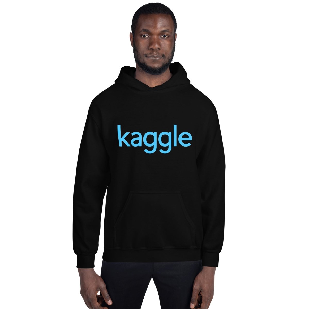 Kaggle Logo Hoodie (unisex) - Black - AI Store