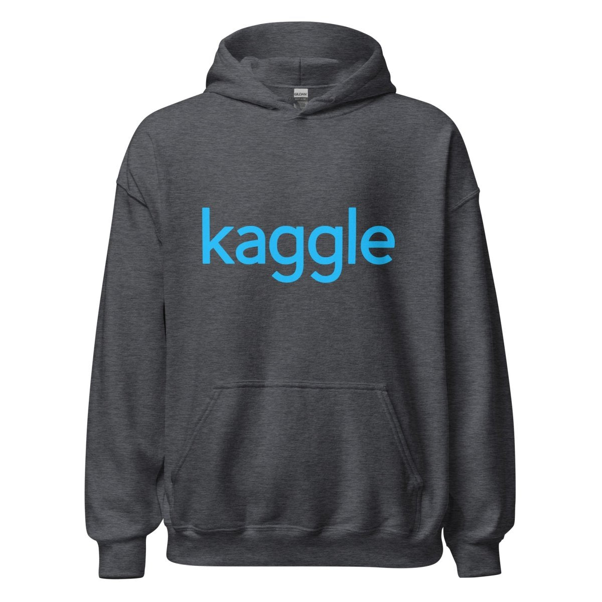 Kaggle Logo Hoodie (unisex) - Dark Heather - AI Store