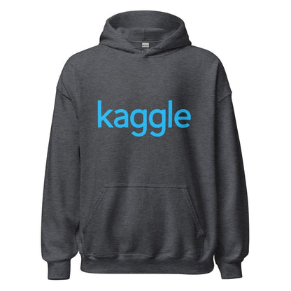 Kaggle Logo Hoodie (unisex) - Dark Heather - AI Store