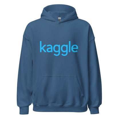 Kaggle Logo Hoodie (unisex) - Indigo Blue - AI Store
