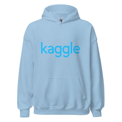 Kaggle Logo Hoodie (unisex) - Light Blue - AI Store