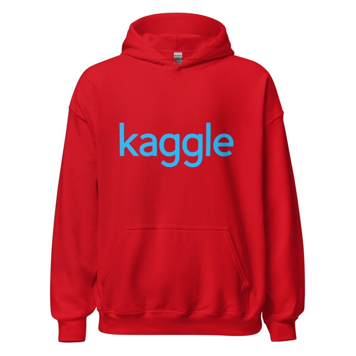 Kaggle Logo Hoodie (unisex) - Red - AI Store
