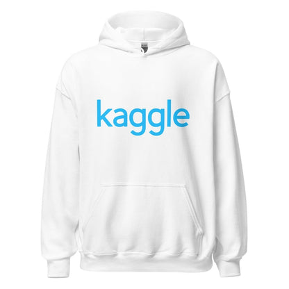 Kaggle Logo Hoodie (unisex) - White - AI Store