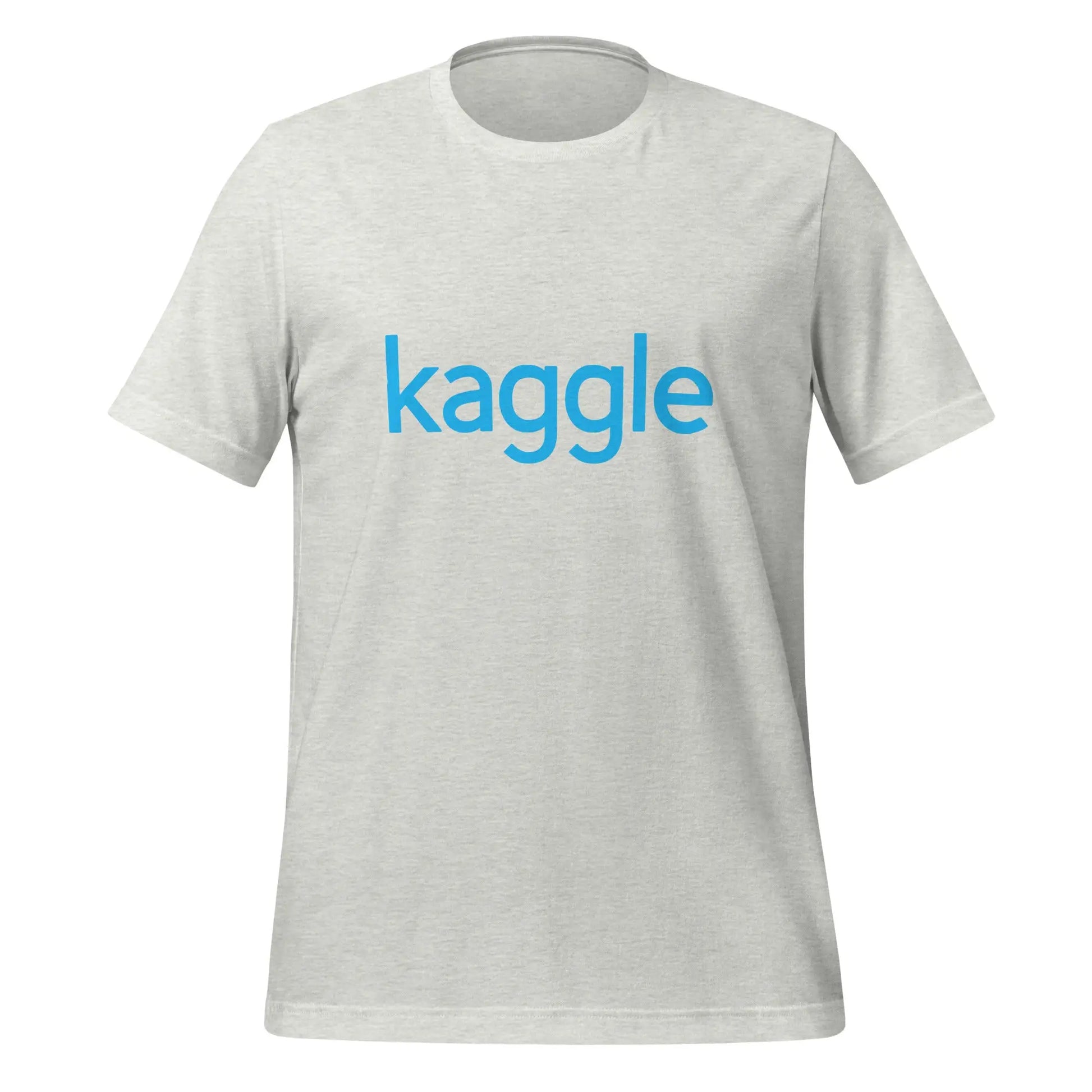 Kaggle Logo T-Shirt (unisex) - Ash / M