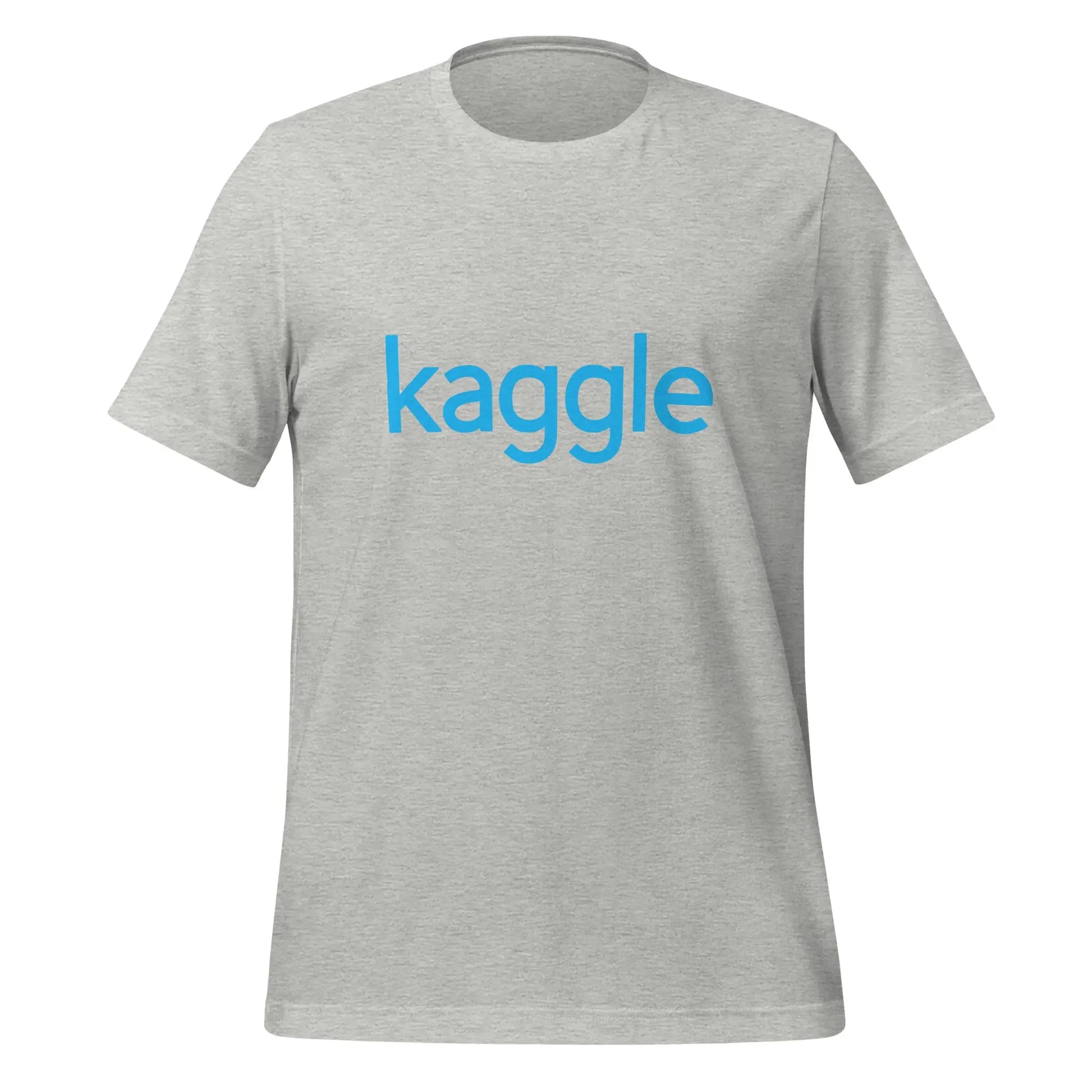 Kaggle Logo T-Shirt (unisex) - Athletic Heather / M