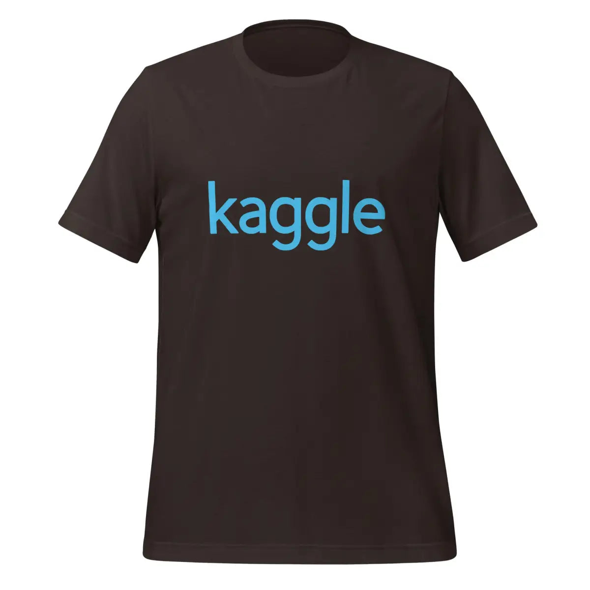 Kaggle Logo T-Shirt (unisex) - Brown / M