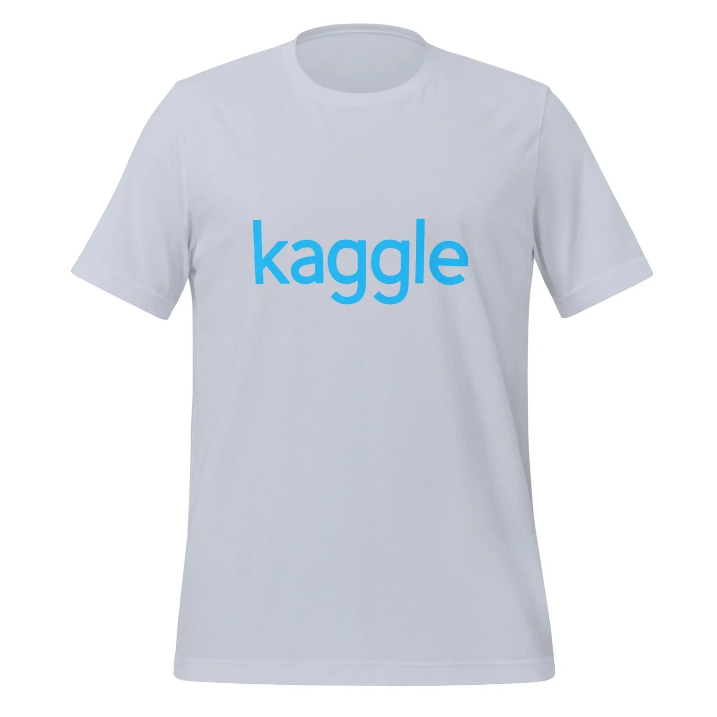 Kaggle Logo T-Shirt (unisex) - Light Blue / M