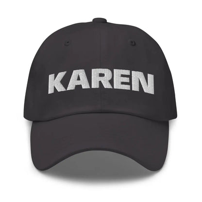 The Karen Cap Dark Grey.