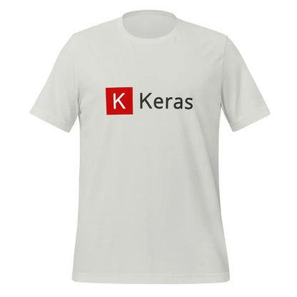 Keras Black Logo T-Shirt (unisex) - Silver / M