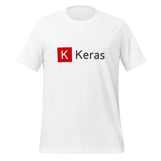 The Keras Black Logo T-shirt (unisex) White / m.