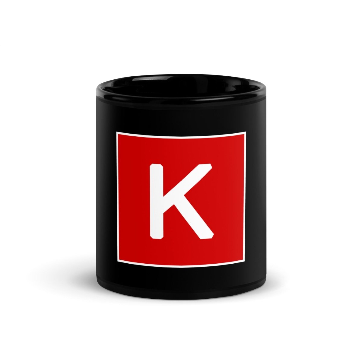 Keras Icon Black Glossy Mug - 11 oz - AI Store