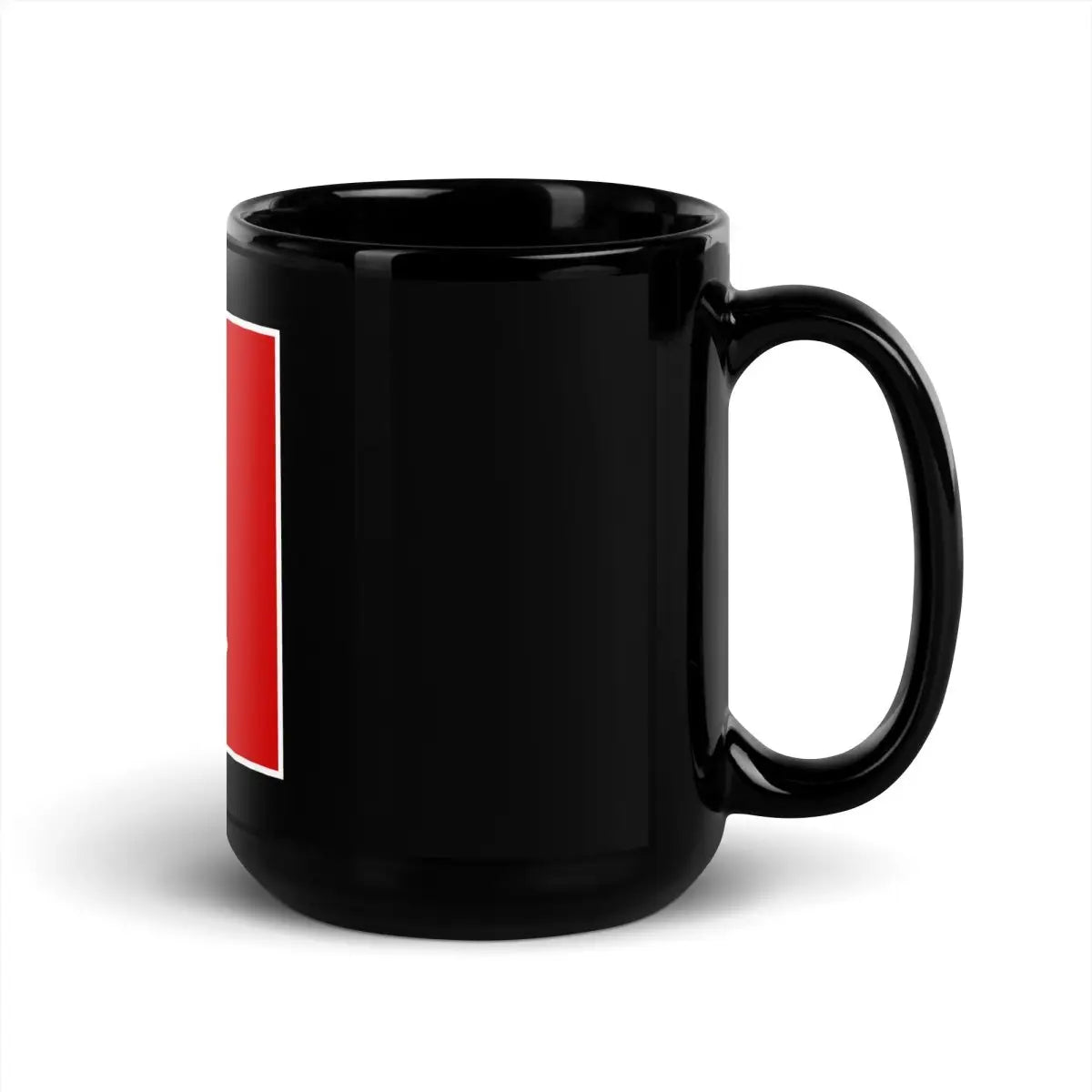 Keras Icon Black Glossy Mug