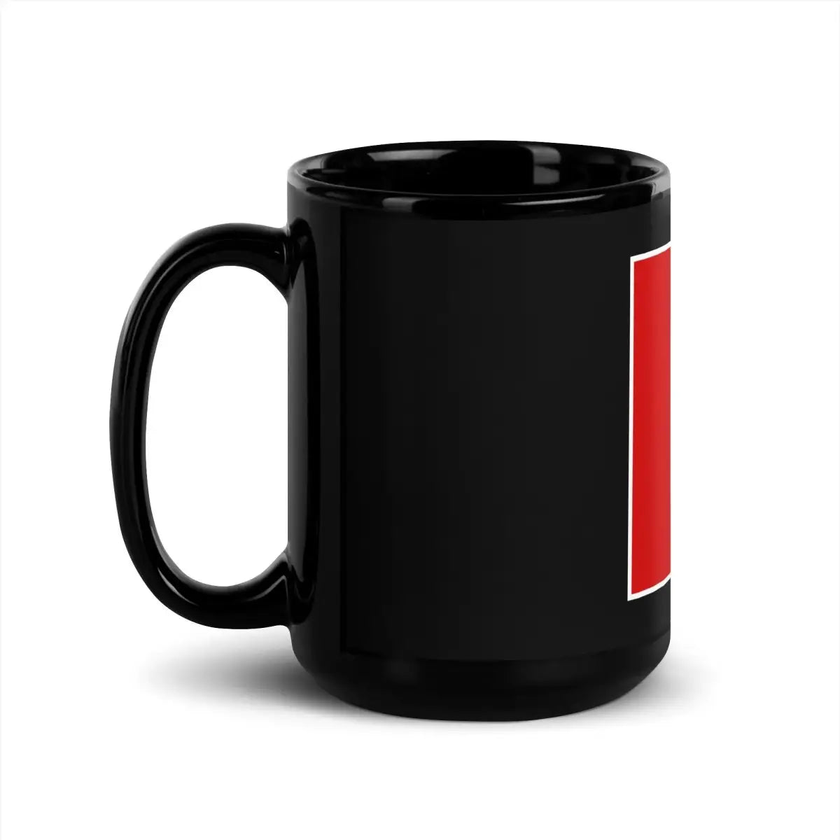 Keras Icon Black Glossy Mug