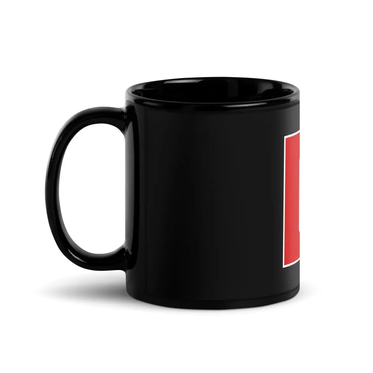 Keras Icon Black Glossy Mug