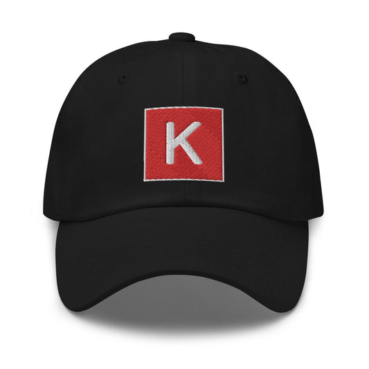 Keras Icon Embroidered Cap - Black - AI Store
