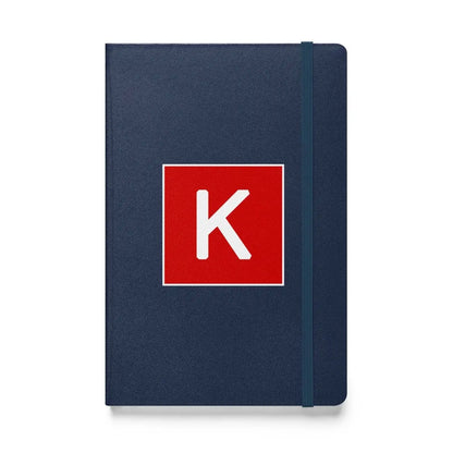 Keras Icon Hardcover Bound Notebook - Navy