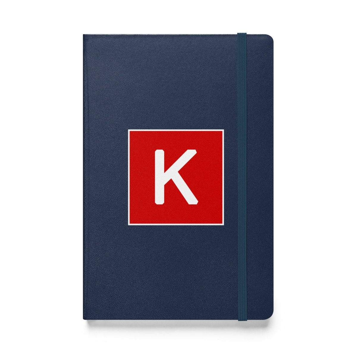 Keras Icon Hardcover Bound Notebook - Navy - AI Store