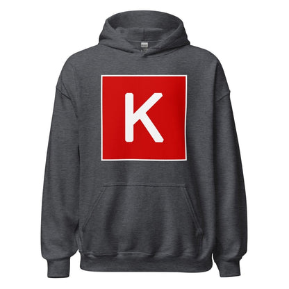 Keras Icon Hoodie (unisex) - Dark Heather - AI Store