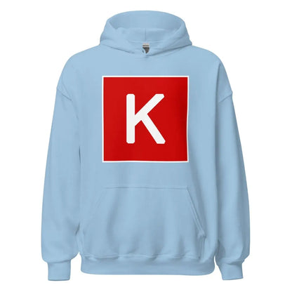 Keras Icon Hoodie (unisex) - Light Blue / M