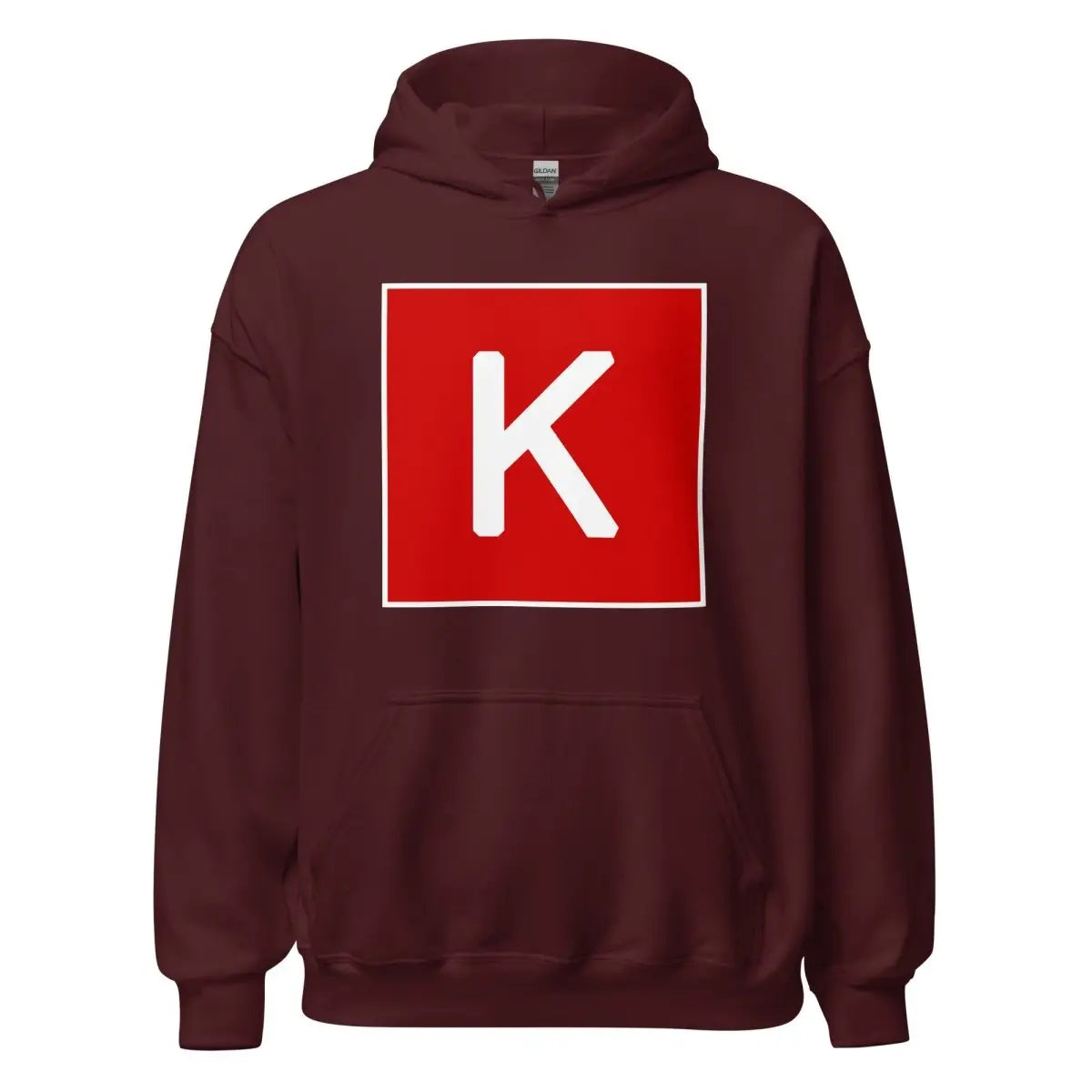 Keras Icon Hoodie (unisex) - Maroon / M