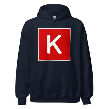 Keras Icon Hoodie (unisex) - Navy / M