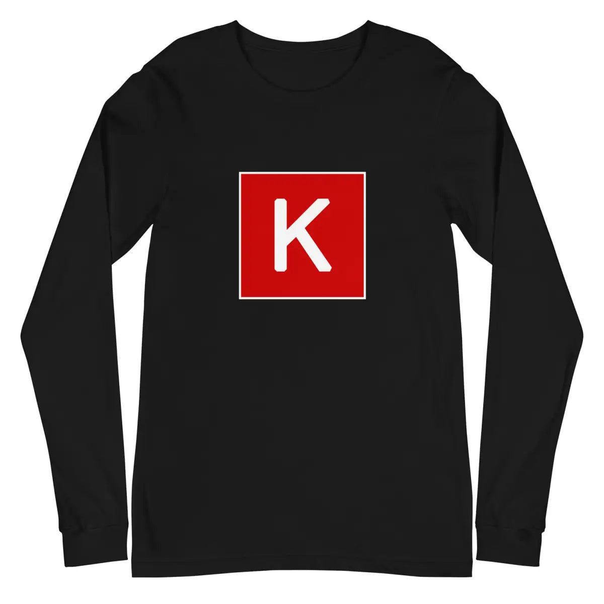 Keras Icon Long Sleeve T-Shirt (unisex) - Black / M