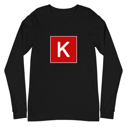 Keras Icon Long Sleeve T-Shirt (unisex) - Black / M