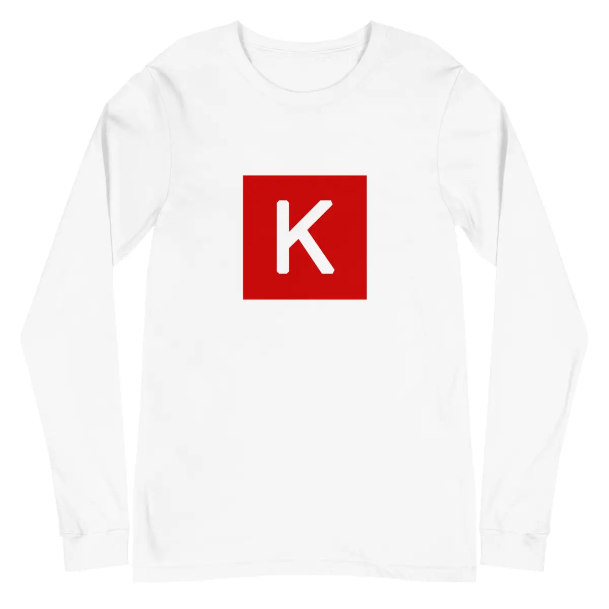 Keras Icon Long Sleeve T-Shirt (unisex) - White / M