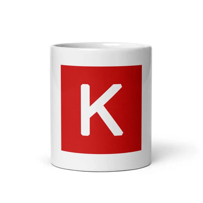 Keras Icon White Glossy Mug - 11 oz