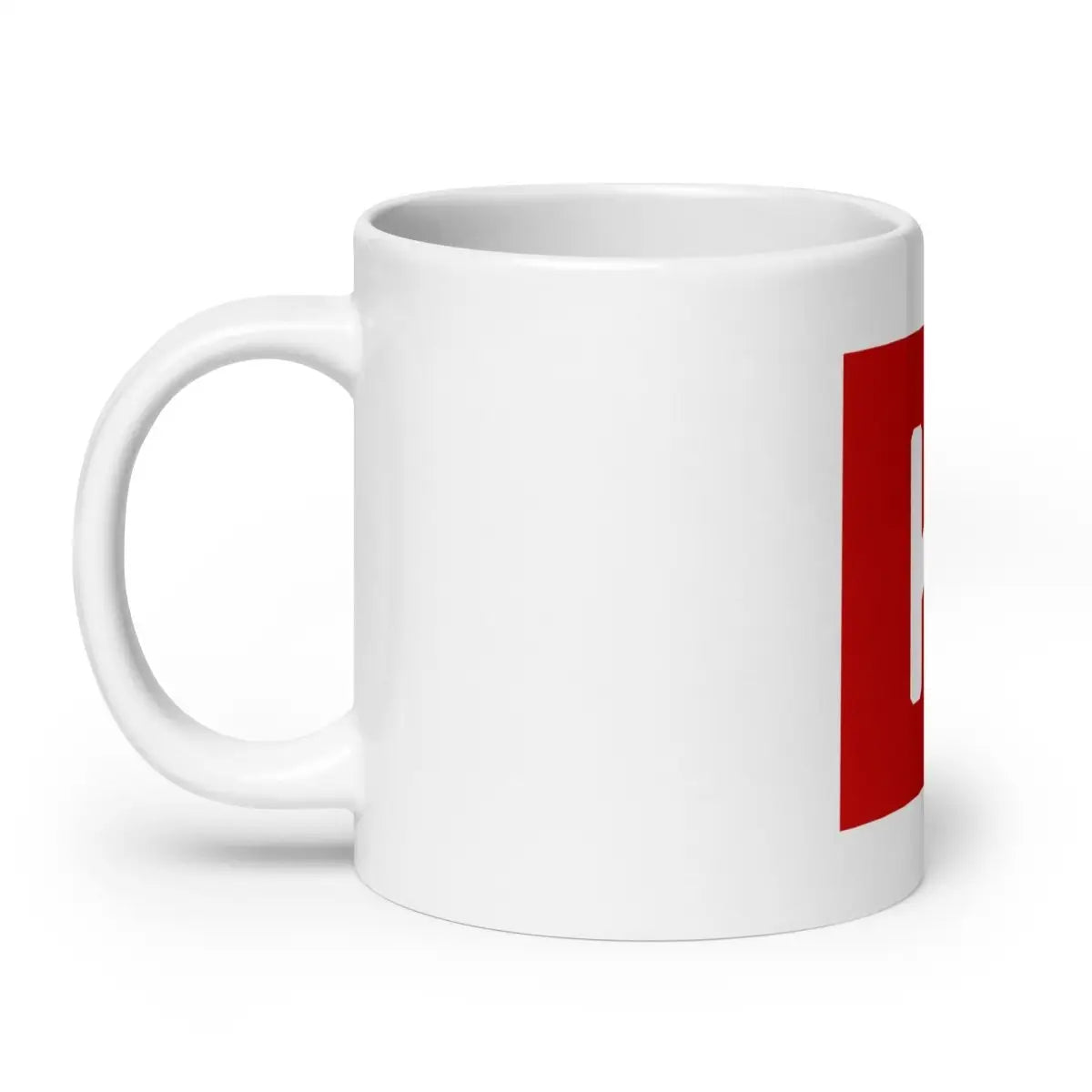 Keras Icon White Glossy Mug