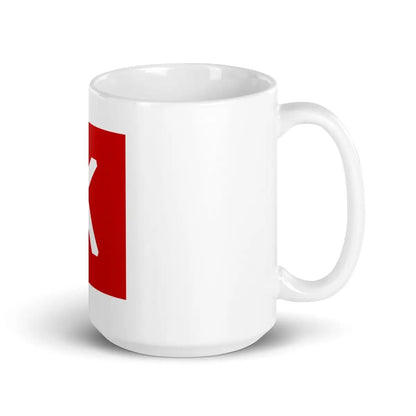 Keras Icon White Glossy Mug