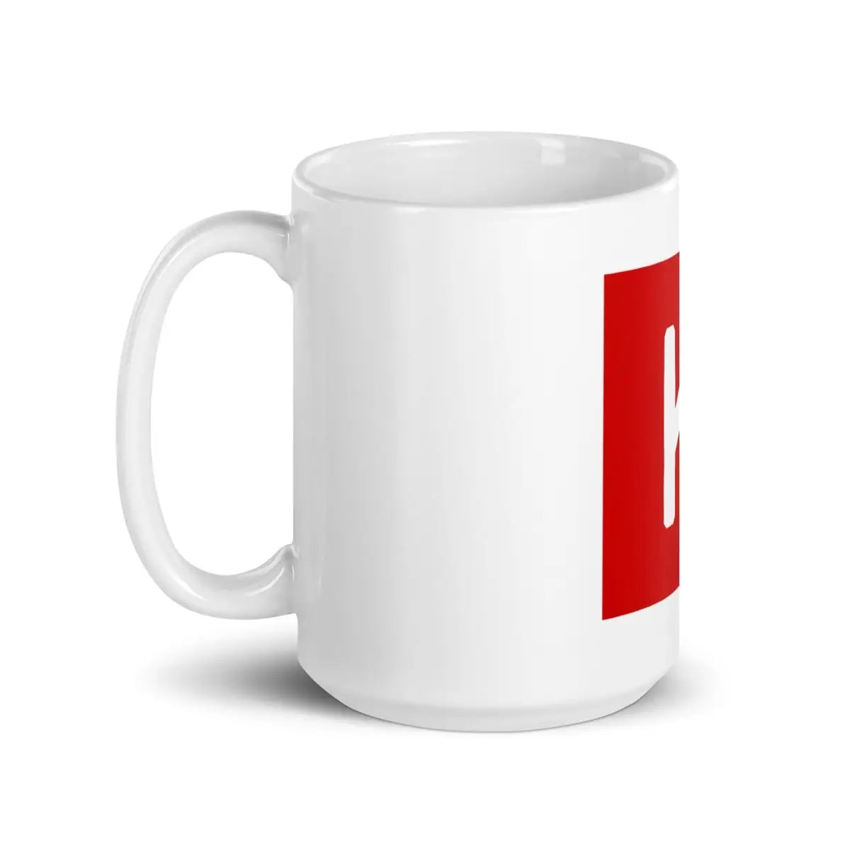 Keras Icon White Glossy Mug