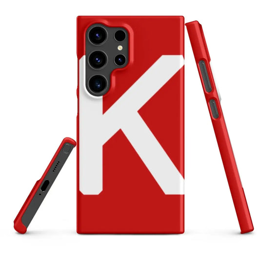 The Keras Large Icon Snap Case for Samsung® Samsung Galaxy S24 Ultra.