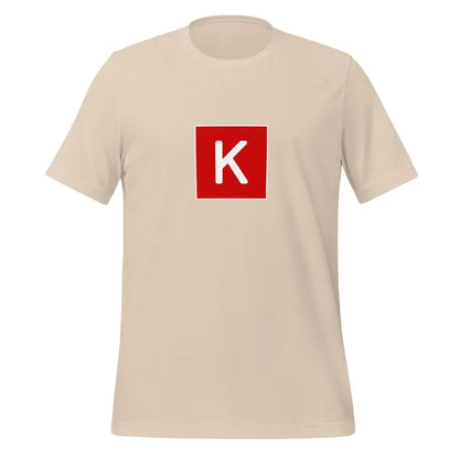 Keras Small Icon T-Shirt (unisex) - Soft Cream / M