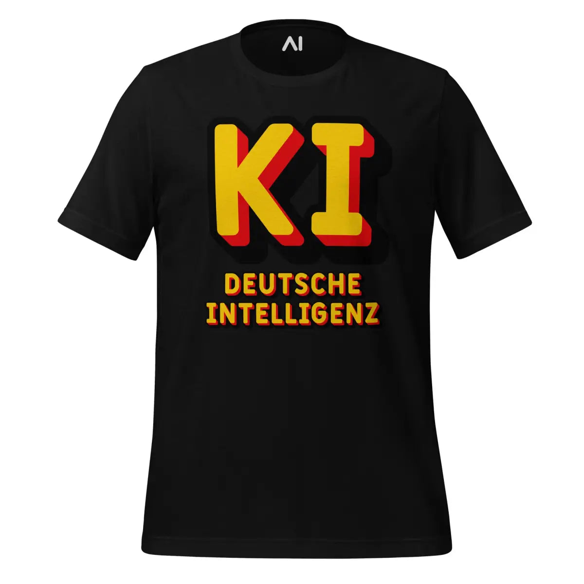 KI Deutsche Intelligenz T-Shirt (unisex) - Black / M