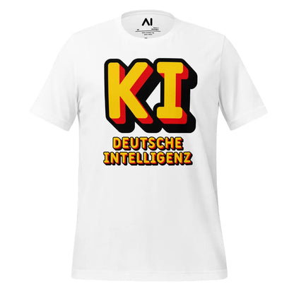 KI Deutsche Intelligenz T-Shirt (unisex) - White / M