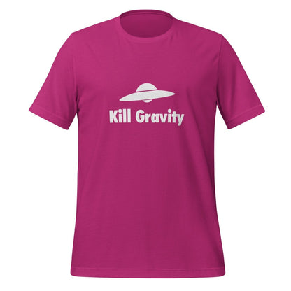 Kill Gravity UFO T - Shirt (unisex) - Berry - AI Store