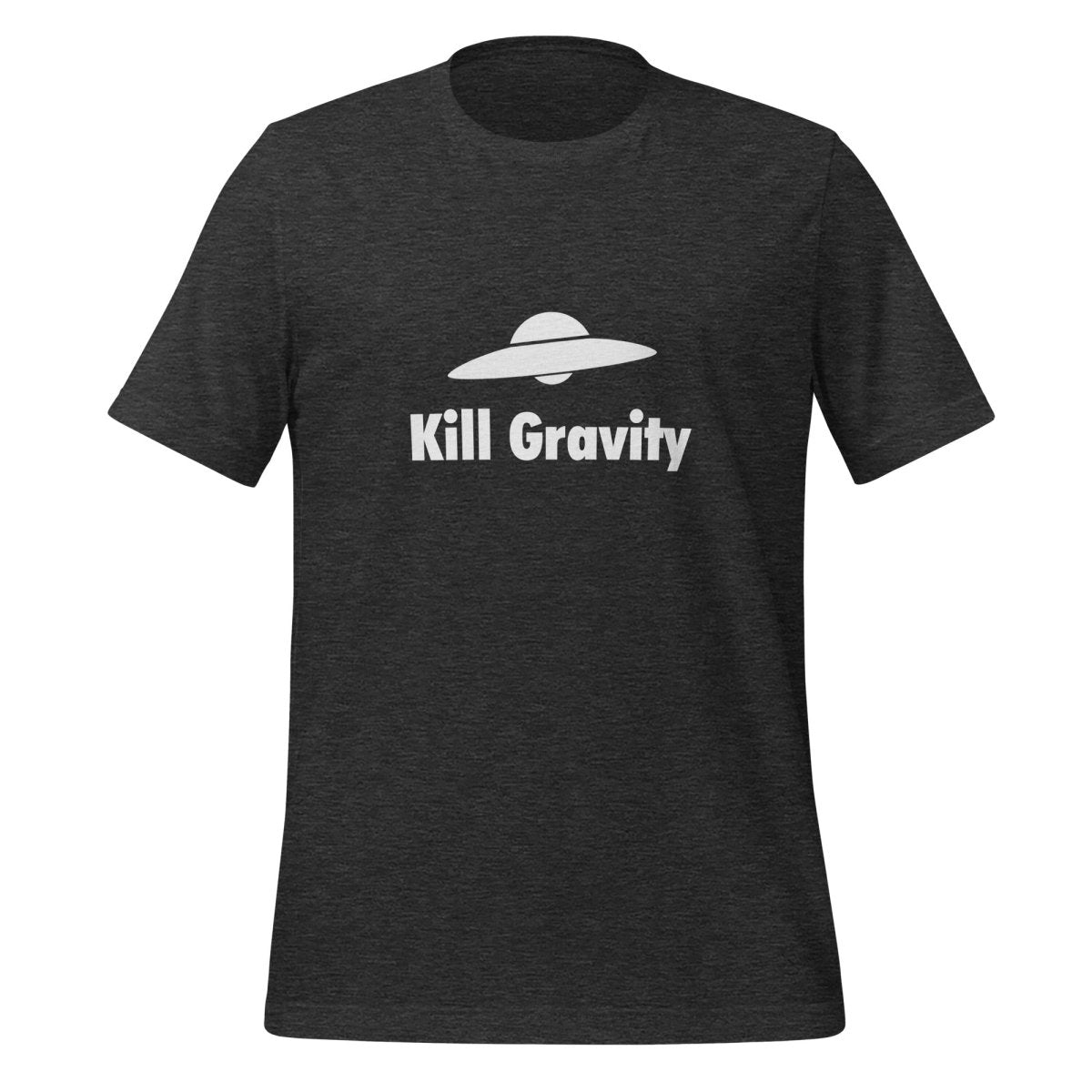 Kill Gravity UFO T - Shirt (unisex) - Dark Grey Heather - AI Store