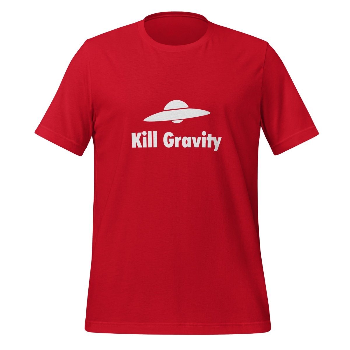 Kill Gravity UFO T - Shirt (unisex) - Red - AI Store