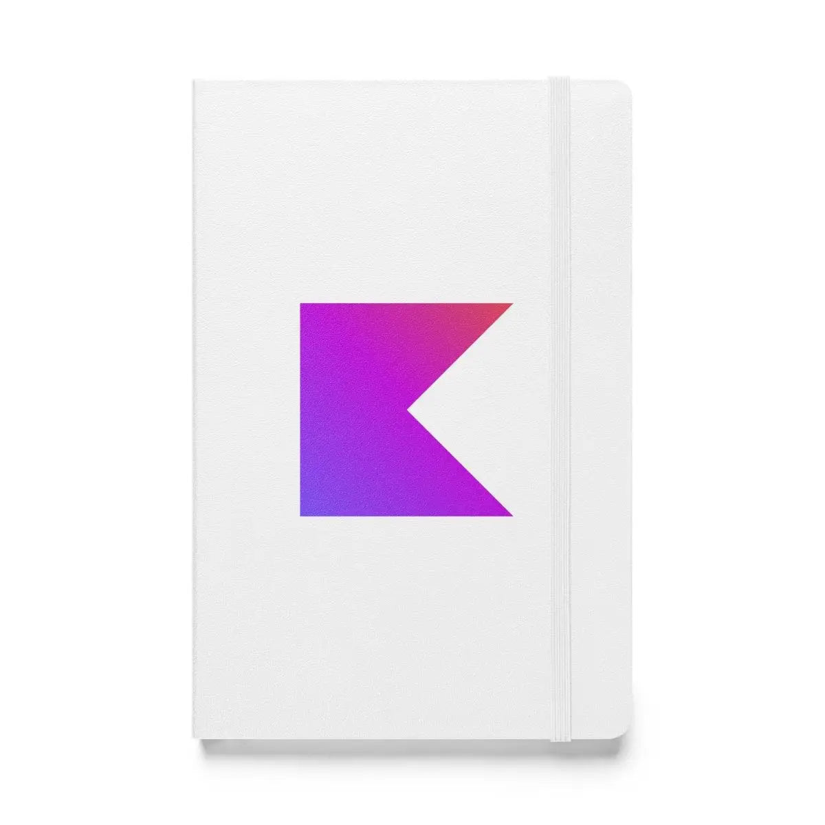 Kotlin Hardcover Bound Notebook - White