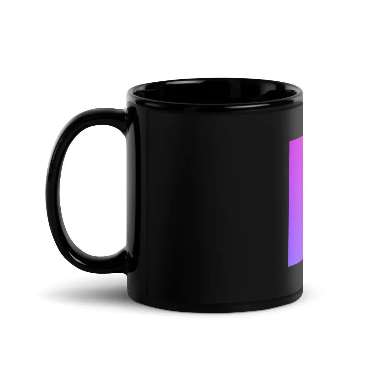 Kotlin Black Glossy Mug