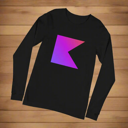 Kotlin Icon Long Sleeve T-Shirt (unisex)