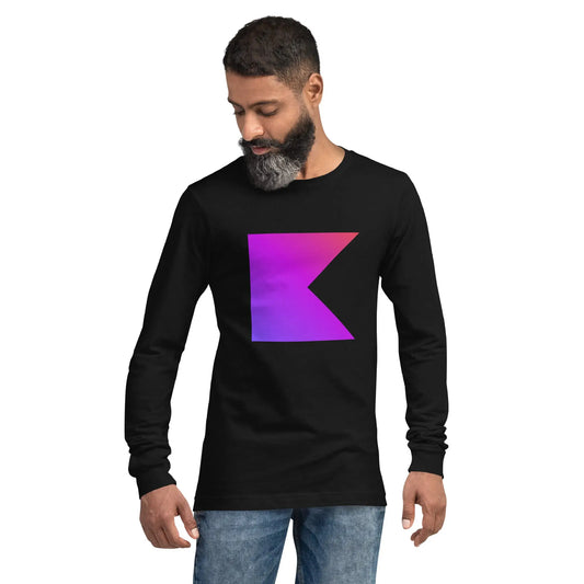 Kotlin Icon Long Sleeve T-Shirt (unisex)