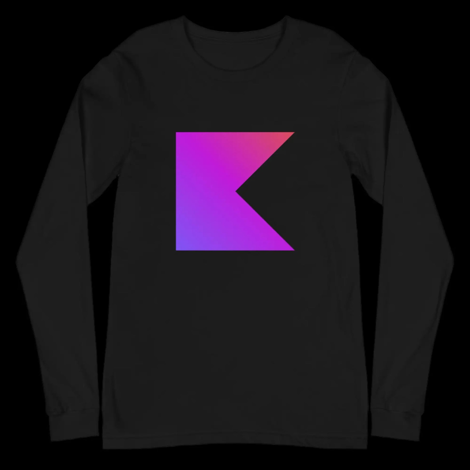 Kotlin Icon Long Sleeve T-Shirt (unisex)