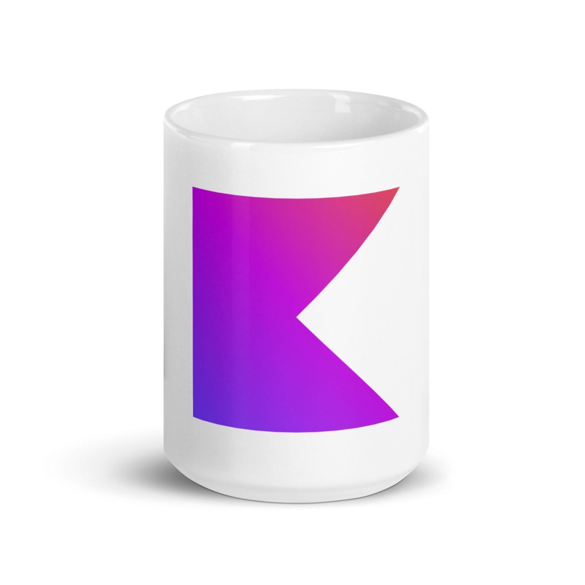 Kotlin Icon on White Glossy Mug - 15 oz - AI Store